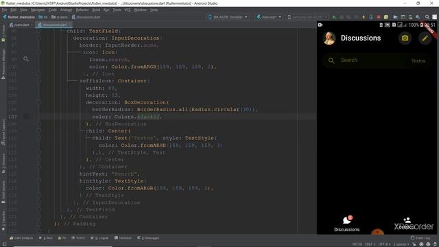 flutter messenger discussions slidable listView смотреть онлайн