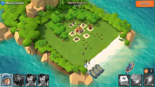Boom Beach Gameplay Walkthrough - Meat Grinder for Android/IOS смотреть онлайн