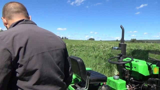 Минитрактор РУСТРАК Р-18 | ОБЗОР смотреть онлайн