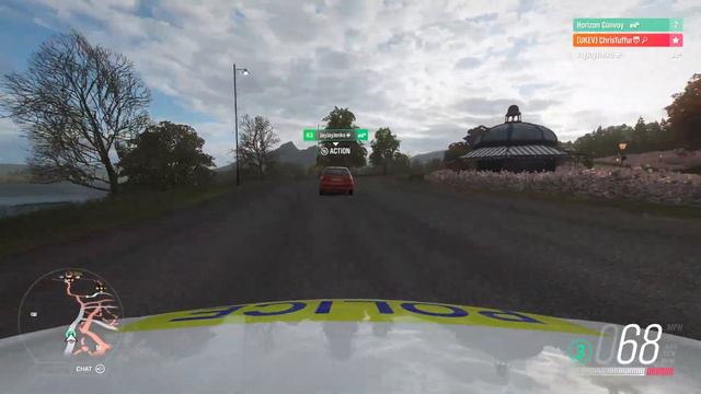 British Police Car Chase - VW Golf R - Forza Horizon 4 смотреть онлайн
