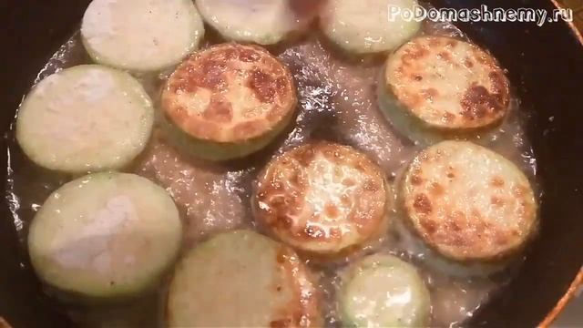 Жареные Кабачки с Чесноком и Майонезом. Очень Вкусно\Fried zucchini смотреть онлайн