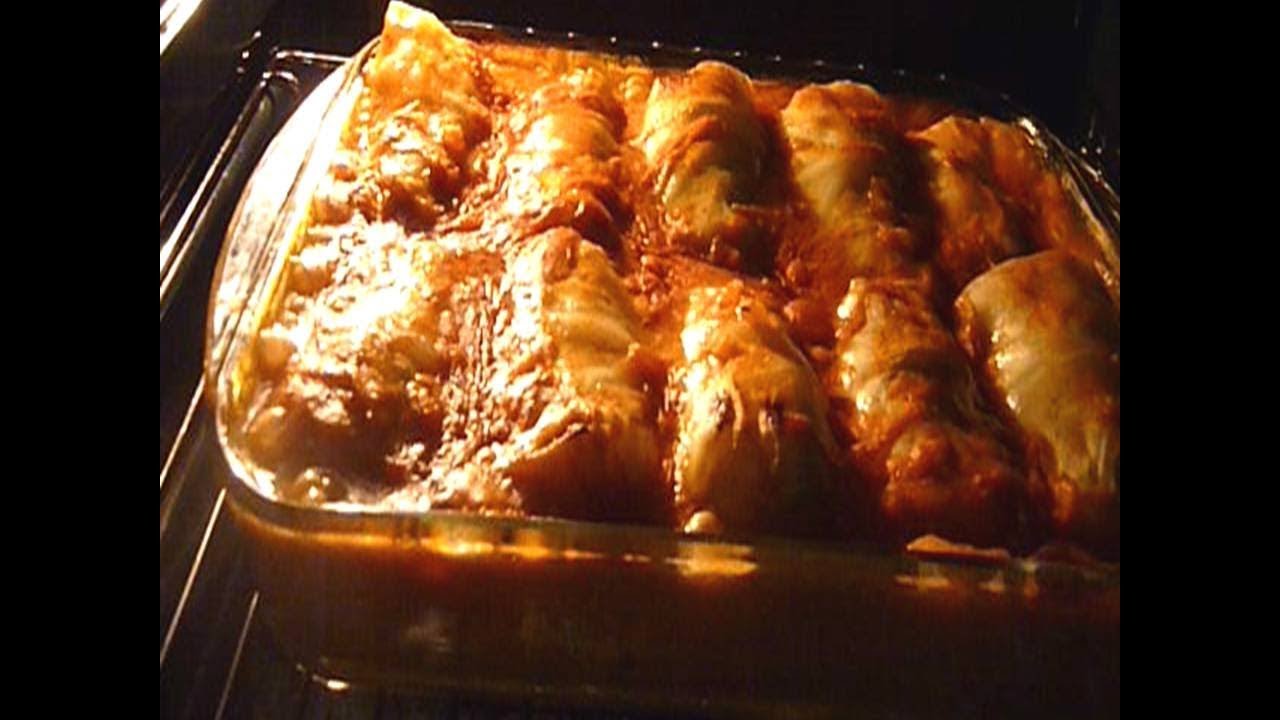 ГОЛУБЦЫ ПОД СОУСОМ☆ГОЛУБЦЫ В ДУХОВКЕ С МЯСОМ И РИСОМ☆что приготовить на ужин или обед смотреть онлайн