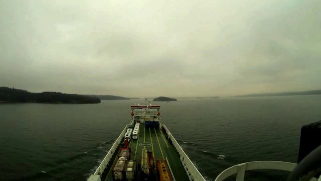 MV Bothniaborg approaches to Sodertalje, Sweden смотреть онлайн