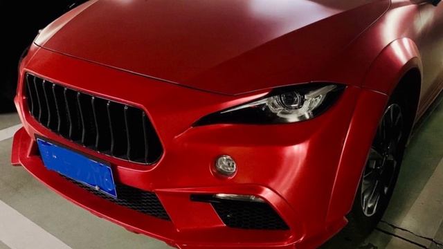 MAZDERATI CX4 Replica or Tuning Kit from Red Mazda CX-4 2020 and Maserati Levante 2021 смотреть онлайн