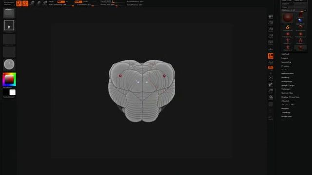 ZBrush Tutorial (Sketching with ZSpheres Basics) - Intro to ZSphere Sketching смотреть онлайн