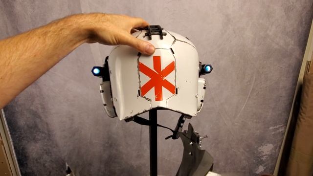 3D printed Cyberpunk 2077 Trauma Team helmet смотреть онлайн