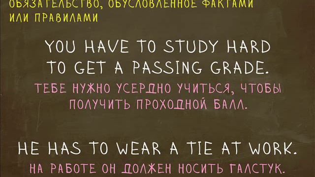 Какая разница между Must и Have to? "Простой Английский" смотреть онлайн