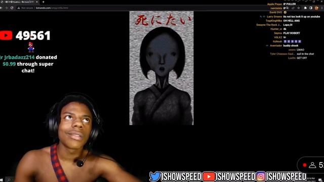 ISHOWSPEED PLAYS LOMANDO.COM *GETS SCARED* смотреть онлайн