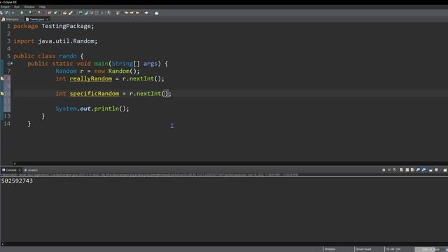 JAVA || How to use the Random class WITH lower and upper bounds (integers) смотреть онлайн