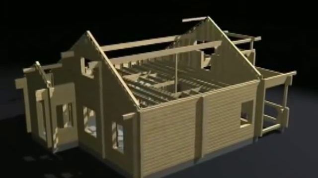 технология строительства дома из бруса смотреть онлайн