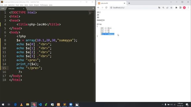 PHP (Array || ForEach loop)? смотреть онлайн