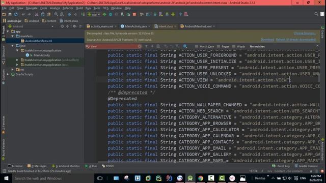 Intent Action View in Android Studio #116 смотреть онлайн