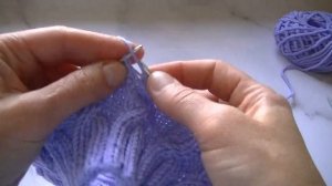 Вяжем шапку  резинкой 2*2 с красивым отворотом. Шапка Тыковка