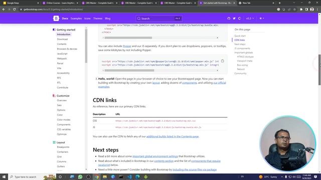 Bootstrap 5 - Container - PSD to html tutorial for beginners смотреть онлайн