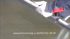 Монтаж фальцевой кровли из оцинковки от Кровмонтаж.