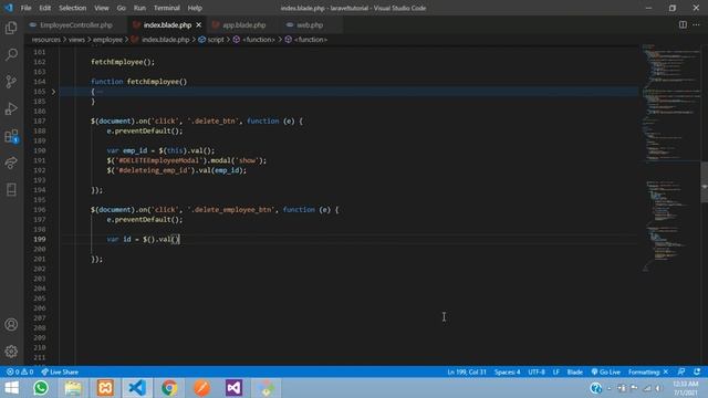 Laravel Ajax Image CRUD 4: Delete data with Image using jQuery Ajax in laravel 8 смотреть онлайн
