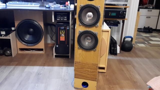 Самодельная колонка на 2-х 35 гдн смотреть онлайн