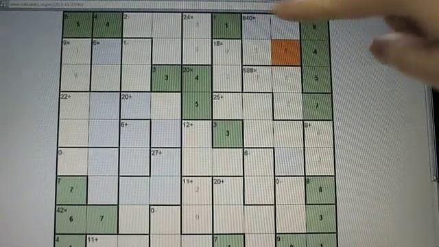Solving a 9x9 Calcudoku смотреть онлайн