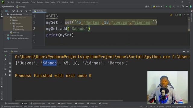 CURSO DE #PYTHON 2023 | VIDEO #12 |? TIPOS DE DATOS | Conjuntos (Sets) смотреть онлайн