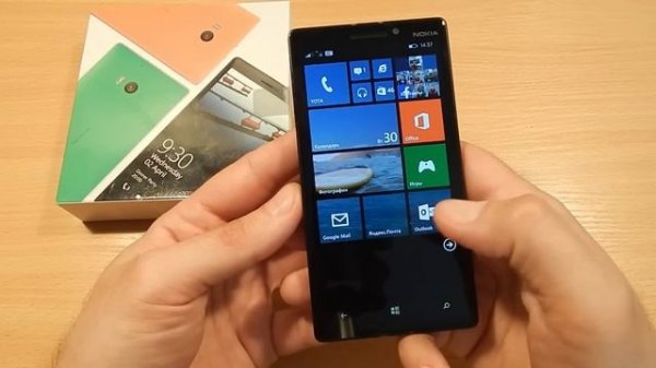 Lumia 930 распаковка