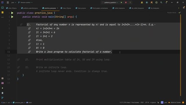 Java tutorial for beginners | practice set | java full course смотреть онлайн