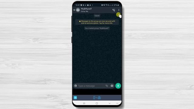 How to Create WhatsApp Group Only With Yourself on Android смотреть онлайн