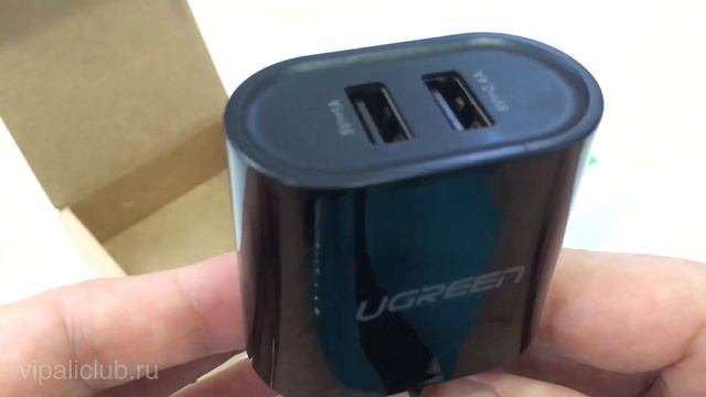 Зарядное устройство USB UGREEN CD104 с АлиЭкспресс смотреть онлайн