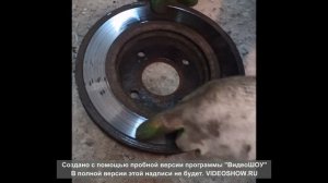 замена тормозного диска и колодок на форд фьюжен