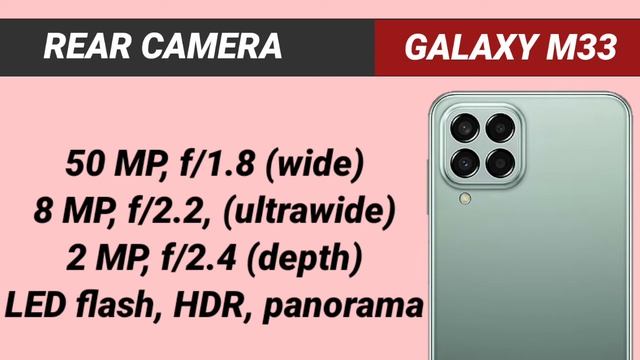Samsung Galaxy A23 vs A13 vs M33 Comparison смотреть онлайн