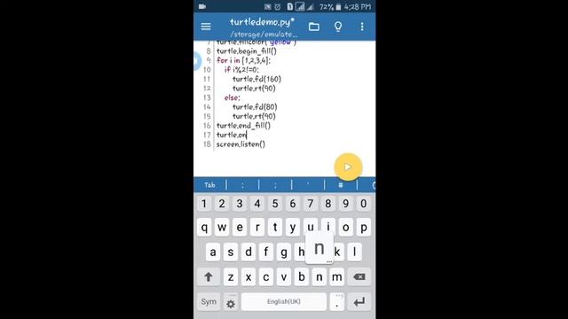 Basics of turtle by PY LEARN part 2 смотреть онлайн