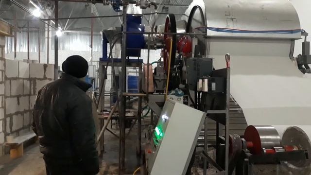 Переработка макулатуры. Бумагоделательная машина 1450х1500 3.3 тонны в сутки смотреть онлайн