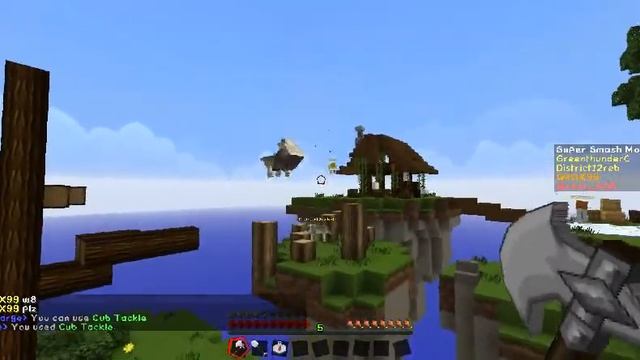 Mineplex - District12rebel Force Field and Fly Hacks смотреть онлайн