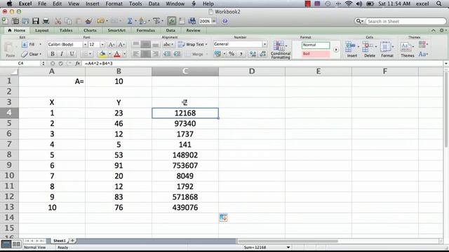 How to Copy a Formula to Multiple Cells in Excel : Using Microsoft Excel смотреть онлайн
