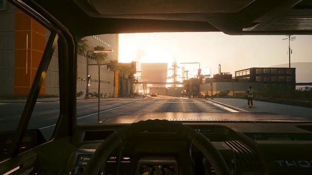 Cyberpunk 2077 Night City Drive #1 (ASMR) - 41 Mins смотреть онлайн