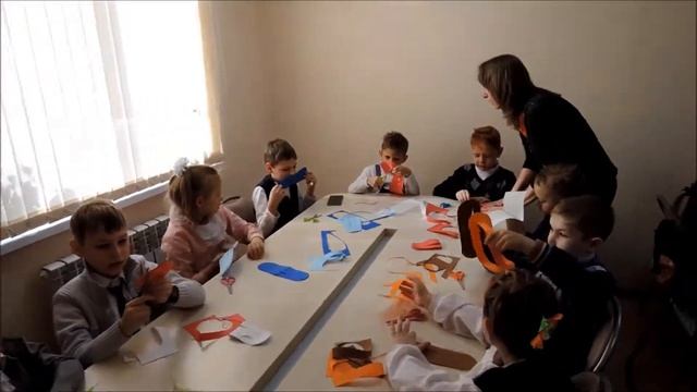 Мастер класс в Единстве 13,02,19 1Б класс смотреть онлайн