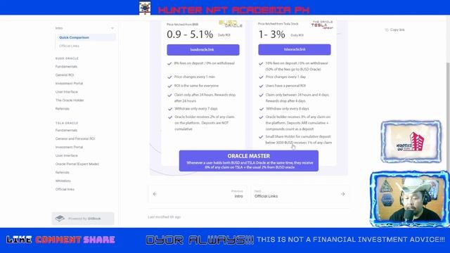 TSLA ORACLE NEW DAPPS 2023 I DAILY ROI 1% - 3% I ORACLE DAPPS GOODS BA PASUKIN? I TAGALOG REVIEW смотреть онлайн