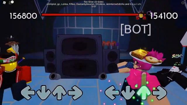Too Slow (D-sides) - FNB (Roblox Friday Night Bloxxin' Vs Mighty.ZIP) смотреть онлайн