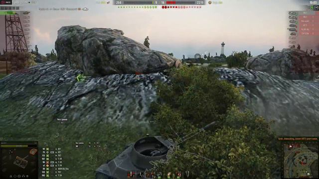 Т67 показал где раки зимуют.1 против 10.WoT Replay смотреть онлайн