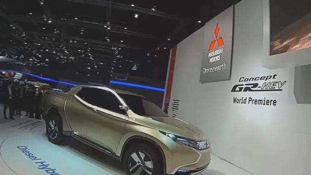 MITSUBISHI GR-HEV Женевский автосалон 2013 смотреть онлайн
