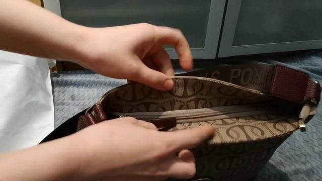 Сумка женская Us Polo Assen (беж.коричневая) смотреть онлайн