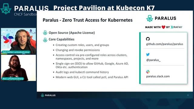 Paralus Office Hours | KubeCon Amsterdam смотреть онлайн