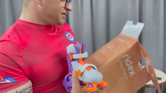 Детские роликовые коньки ridex fortuna. РЕГУЛИРУЕМЫЕ ЧЕТЫРЁХКОЛЁСНЫЕ РОЛИКОВЫЕ КОНЬКИ ДЛЯ ДЕТЕЙ. смотреть онлайн