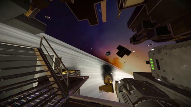 Vogn Carrier Group Vs. Imperial "Retribution" Missile [Space Engineers] смотреть онлайн