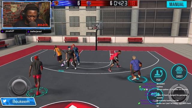 My First PARK GAME in NBA 2K MOBILE SEASON 3 CREWS!! Played With A HACKER?? смотреть онлайн