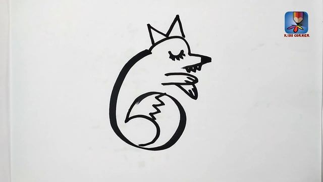 Number drawing for kids | How to draw pictures using english number 1 to 10. смотреть онлайн