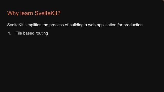 SvelteKit Tutorial - 1 - Introduction смотреть онлайн