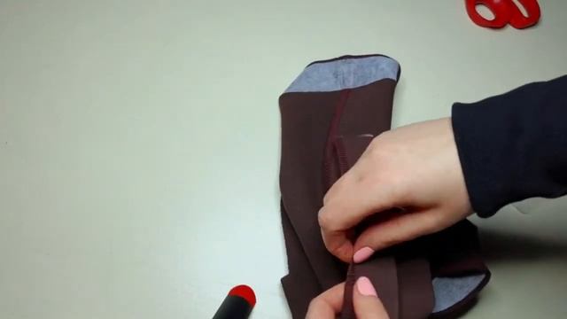 Потайная молния. Обработка пояса. смотреть онлайн