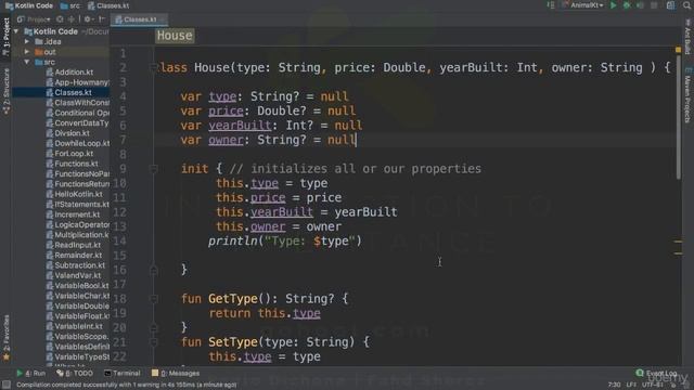 43 - Creating Inheritance Class - Kotlin Developer Course - Build Android Apps in Kotlin смотреть онлайн