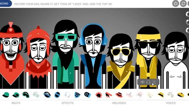 Создаём музыку на IncrediBox V3 смотреть онлайн