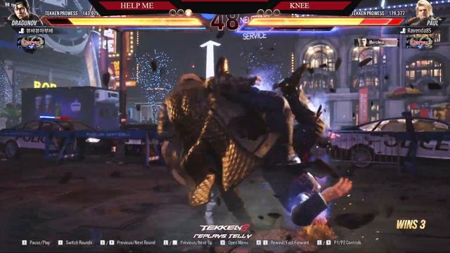Tekken 8 ▰ KNEE (Paul) Vs HELP ME (Dragunov) ▰ Ranked Matches смотреть онлайн